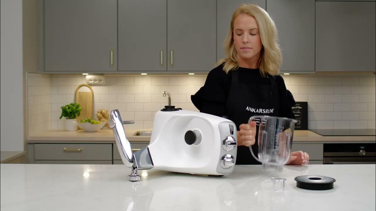 How to Fit Your Ankarsrum Assistent Blender Accessory YouTube