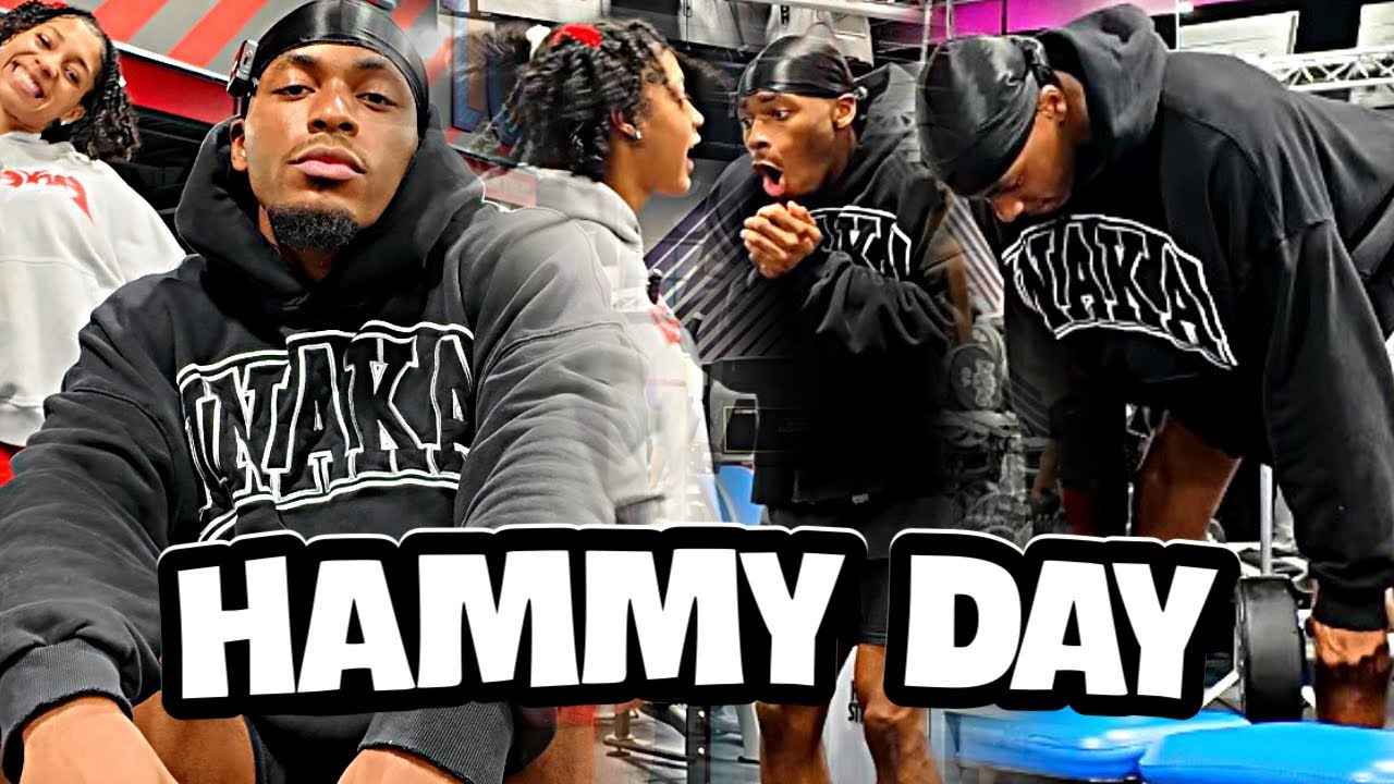 ДЕС ДЕЛАЛА ХЭММИ СО МНОЙ! *чуть не сломала ногу*