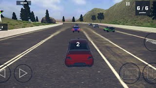 NITRO RACING: CAR DRIVING SPEED SIMULATOR - Gameplay Walkthrough Part 1 Android - Level 1 and 2 screenshot 2