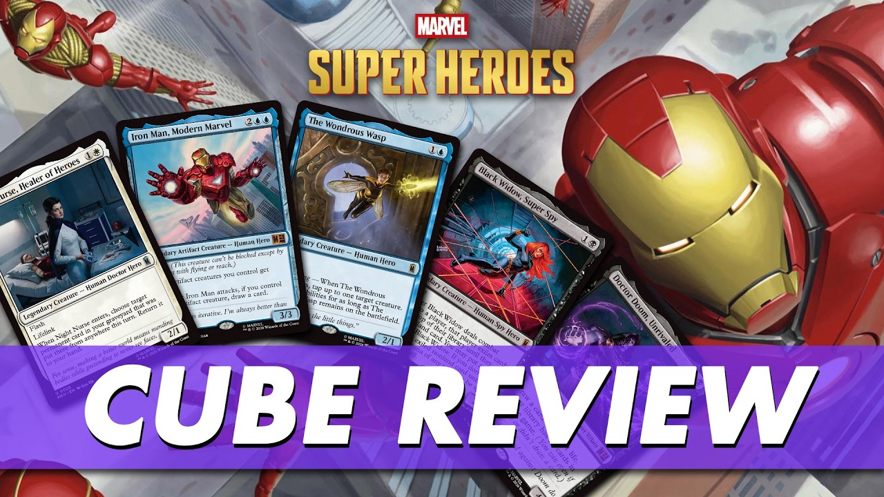 MTG x Marvel Super Heroes - Cube Set Review Part One | Powerful Nothing | Episode 96