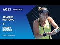 Arianne hartono v shelby rogers highlights  australian open 2023 first round