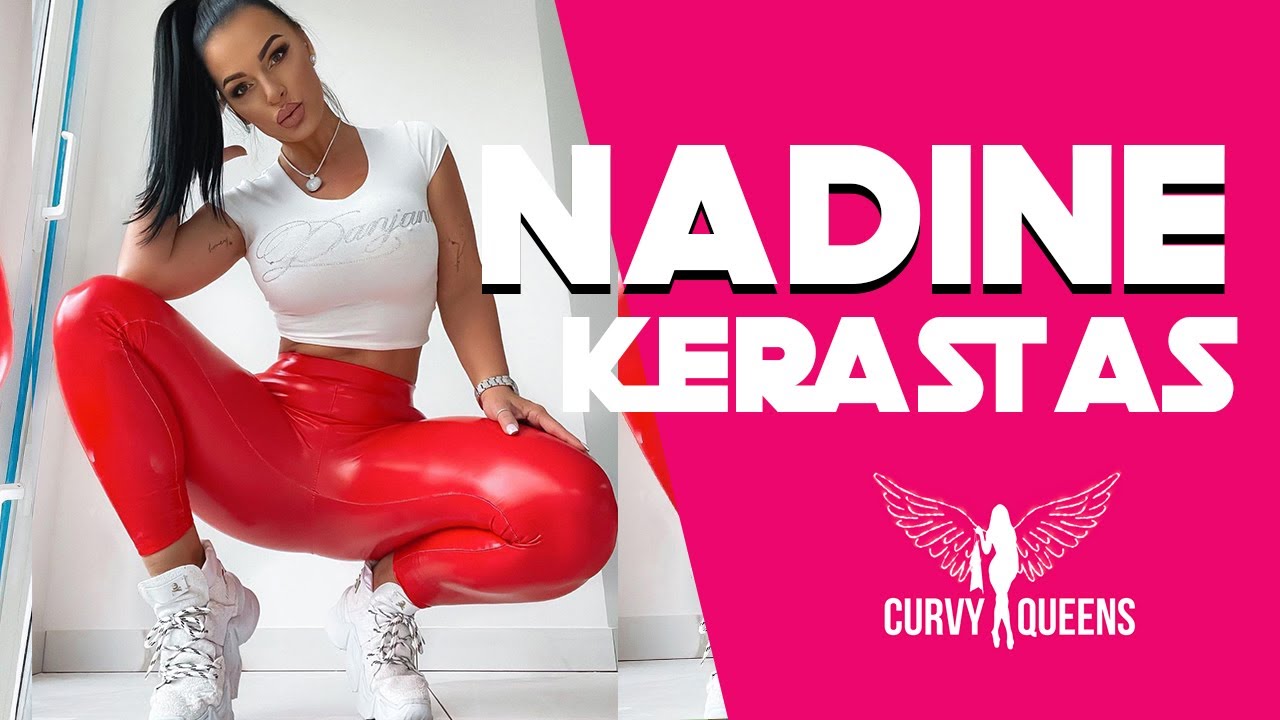 NADINE KERASTAS, German Model , Curvy Model, Plus Size Model - YouTube