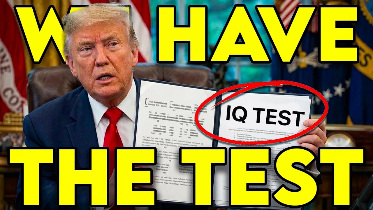 IQ Test Every PRESIDENT Has To TAKE