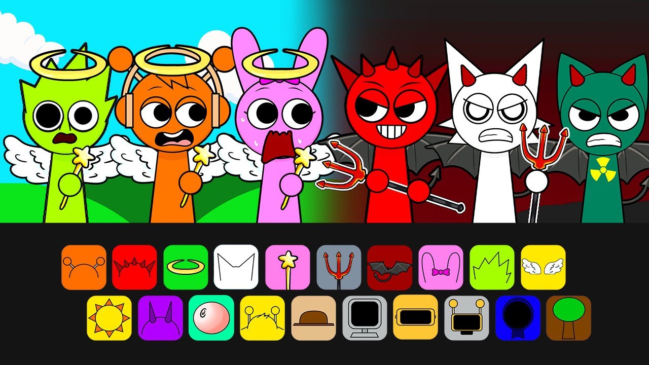 👻Paper DIY👻Good Sprunki VS Evil Sprunki?! Who's going to WIN? | DIY kertas buku 👻