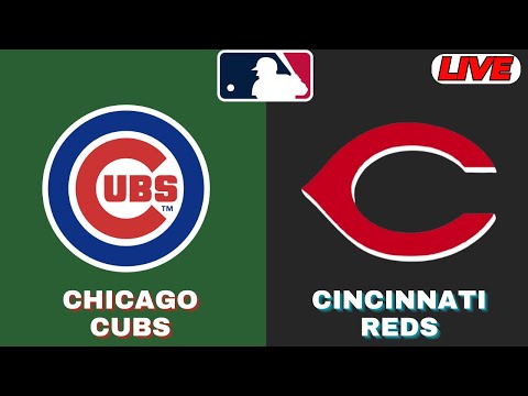 🔴LIVE : Chicago Cubs Vs Cincinnati Reds | MLB 2025 | MLB Live Baseball Score