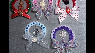 DIY~Make Beautiful Wreath Ornaments From Mardis Gras or Party Beads!