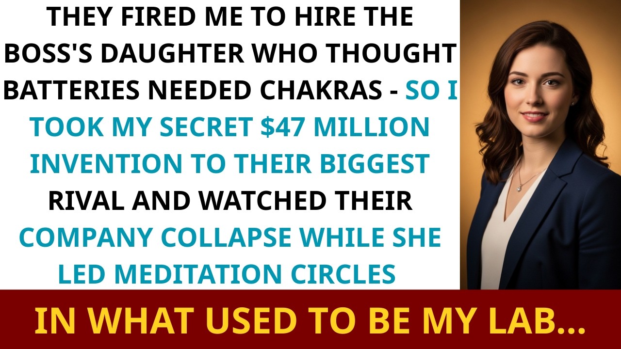 Fired for the Owner’s Daughter? I Took My $47M Patent to Her Biggest Rival