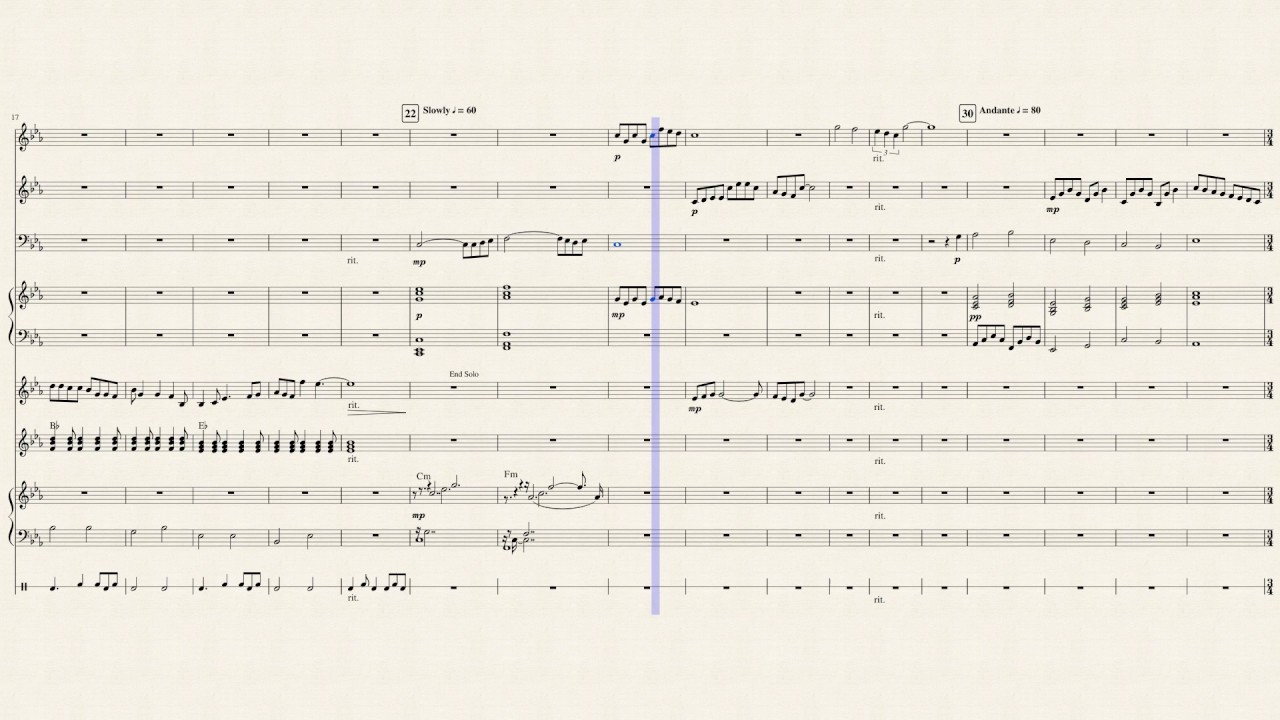 Rapsodia Verdosa | Composition