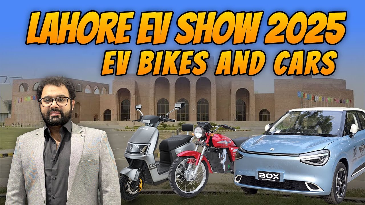 Electric vehicles show 2025 Expo Centre Lahore 