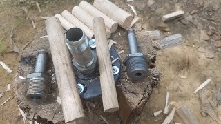Easiest Way To Make Timberframe Pegs
