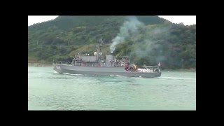 [ 海上自衛隊 ] 掃海艦MSO-302「つしま」/MSO-303「はちじょう」