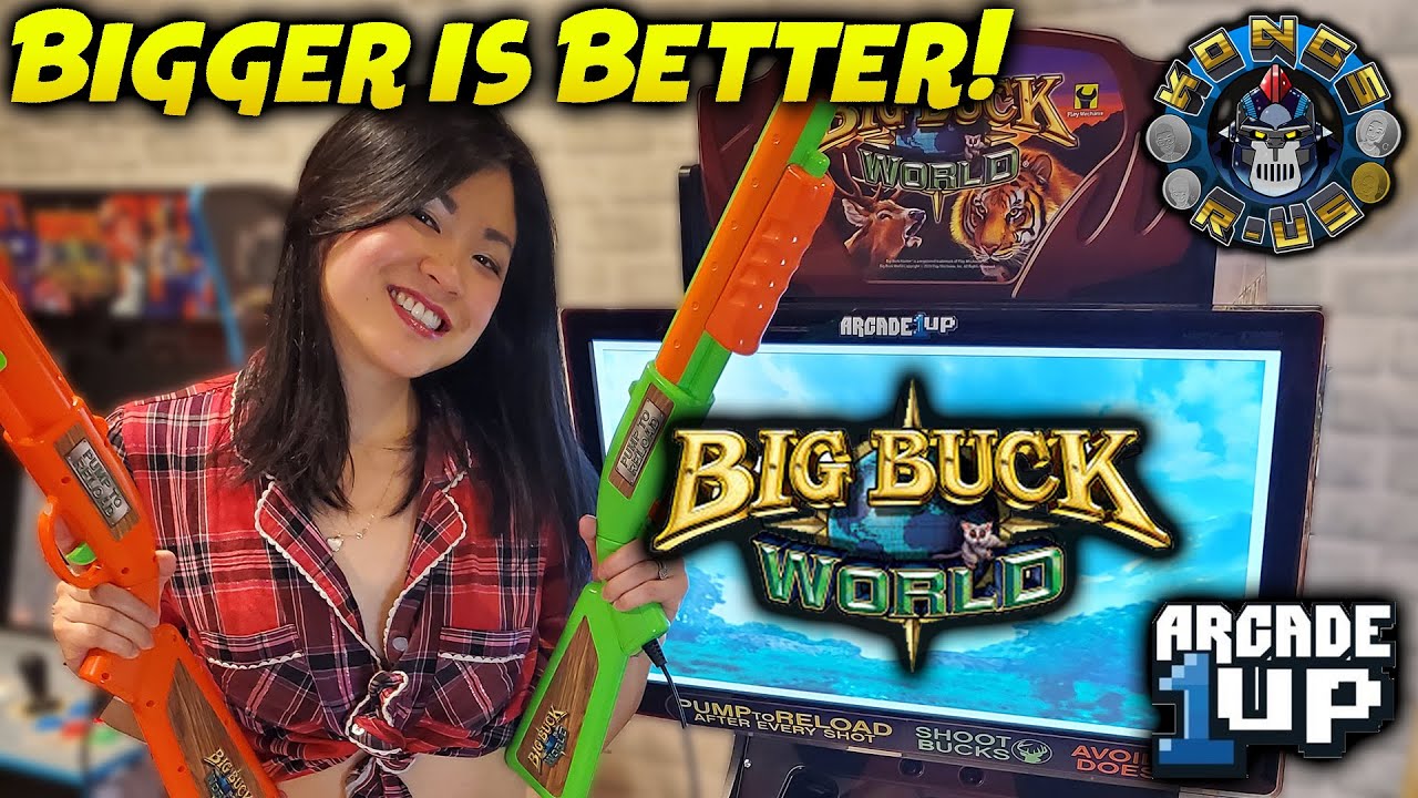 Bigger Is DEFINITELY Better Arcade1Up Big Buck Hunter World 27 Big bigger-is-definitely-better-arcade1up-big-buck-hunter-world-27-big