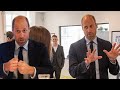 Prince William visits Aberdeen to meet with workers from across the homelessness sector