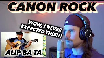 Alip Ba Ta - Canon Rock FIRST REACTION! (WOW, I NEVER EXPECTED THIS!!!)