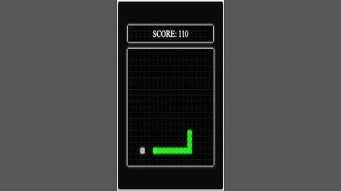 snake game easy html css javascript #shorts