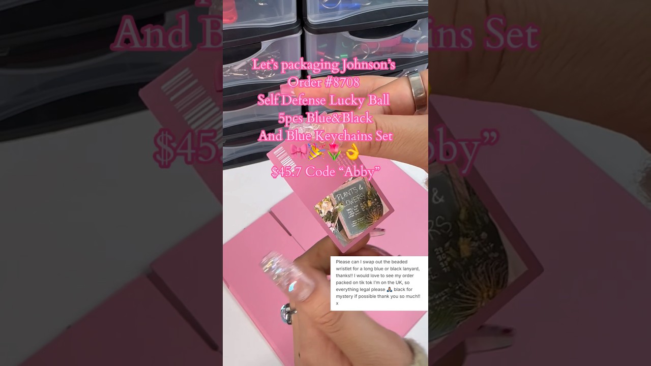 Packing an order with me ASMR💕 