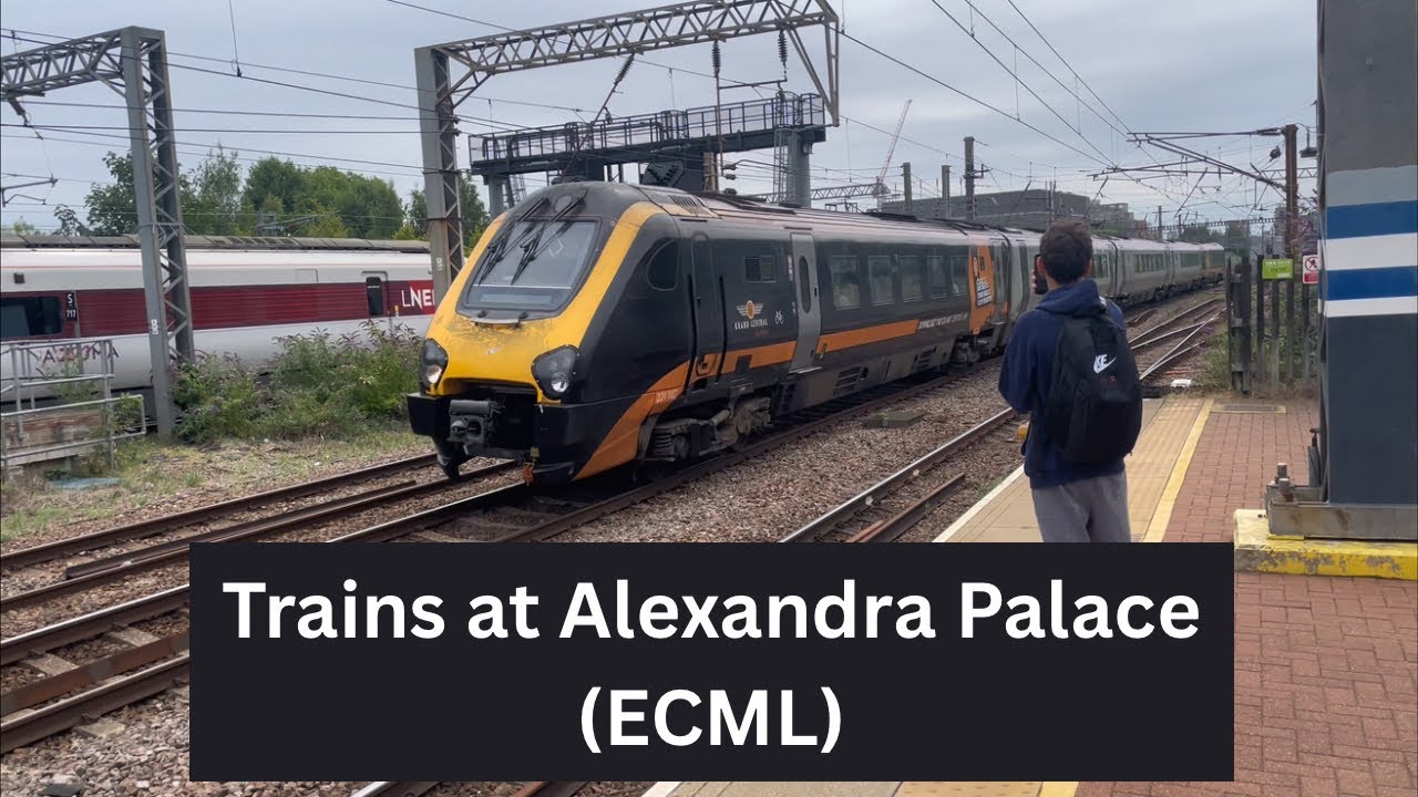 Trains at Alexandra Palace