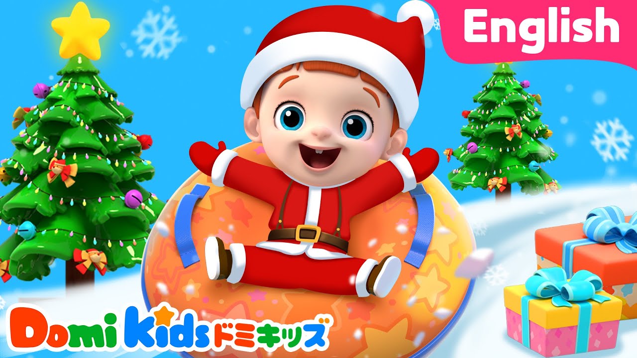 ゆきのなかであそぼう❄️🎵｜ウィンターえいごソングメドレー | 人気の英語童謡 | 子供の歌 | 童謡 | 知育動画 | ドミキッズ | Domi Kids