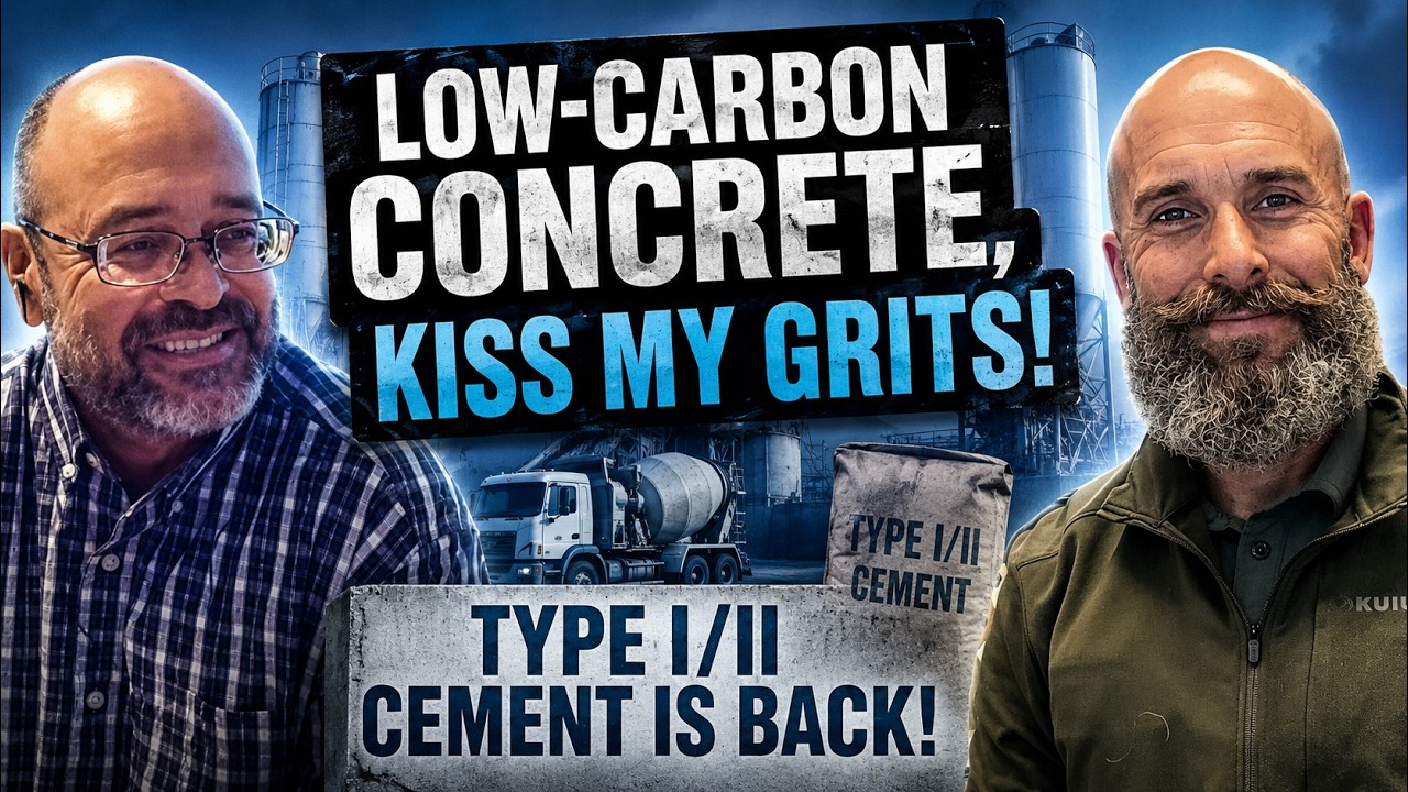 Low-Carbon Concrete? Kiss My Grits. Type I/II Is Back!