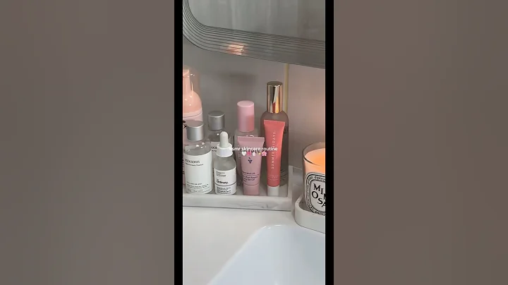 Skincare routine ASMR 🎀#skincareroutine #skincareproducts #selfcare #pink #aesthetic #asmr #girly