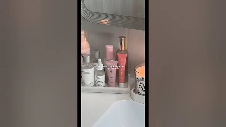 Skincare routine ASMR 🎀#skincareroutine #skincareproducts #selfcare #pink #aesthetic #asmr #girly