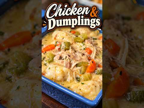 Southern Chicken & Dumplings | Creamy Homemade Comfort Food
