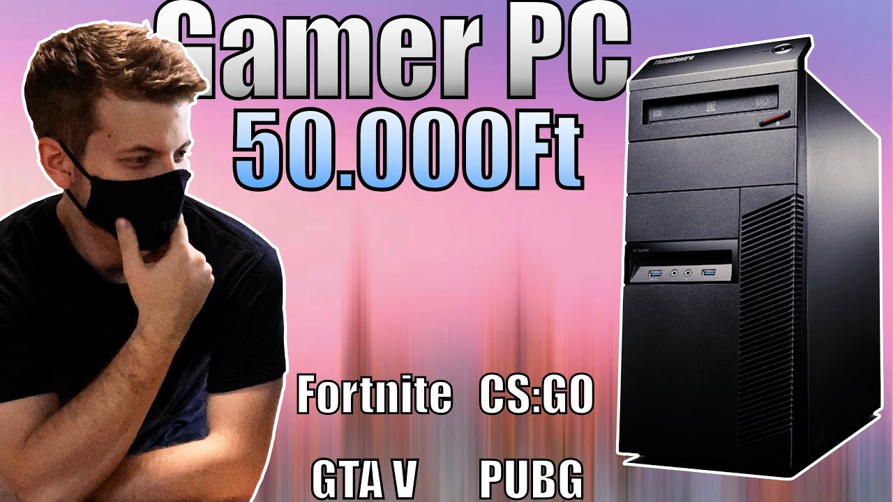 Olcsó Gamer Számítógép 50.000Ft-ért 2021-ben?i5-4570(fortnite,gtav,csgo,pubg)  - YouTube