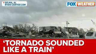 'Tornado Sounded Like A Train': Selma, AL Resident Describes Witnessing Tornado