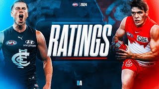 The Ratings | Carlton v Sydney | AFL Round 10, 2024