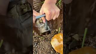 The process of metal extraction from river sand- Good tools and machinery make work easy