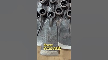 2 mẫu cuốc chuẩn thép nhíp xịn cao cấp