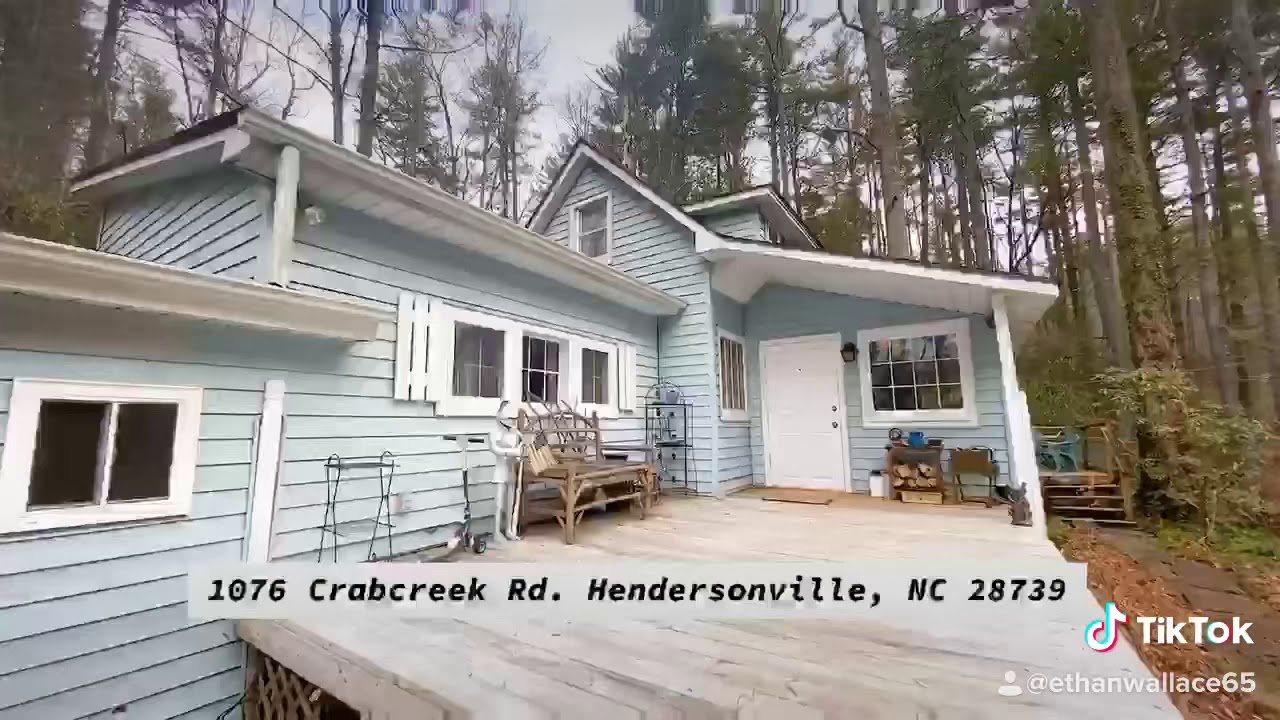 Property Tour 1076 Crab Creek Rd, Hendersonville NC YouTube