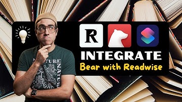 Readwise and Bear: A Shortcut to Integrate Two INCREDIBLE Apps!