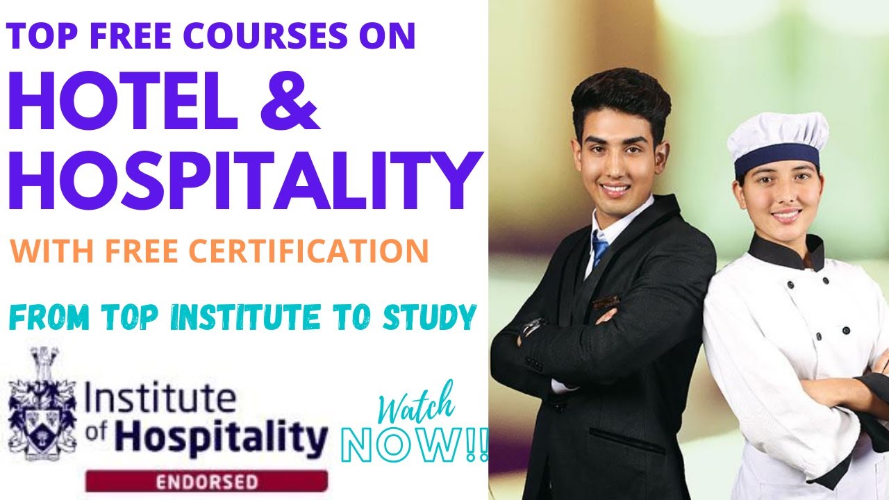 free online courses in tourism and hospitality