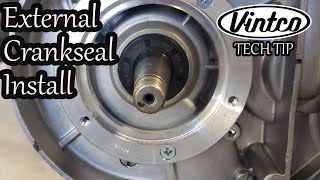 External Crankseal Install- Vintco Vintage Dirt Bike Tech Tip by VintCo 352 views 1 year ago 3 minutes, 46 seconds