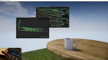 Procedural audio (modal) mug using the UE4 native audio engine