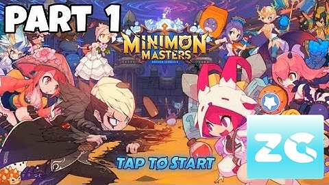 Minimon Masters Android IOS Walkthrough Part 1 Gameplay HD