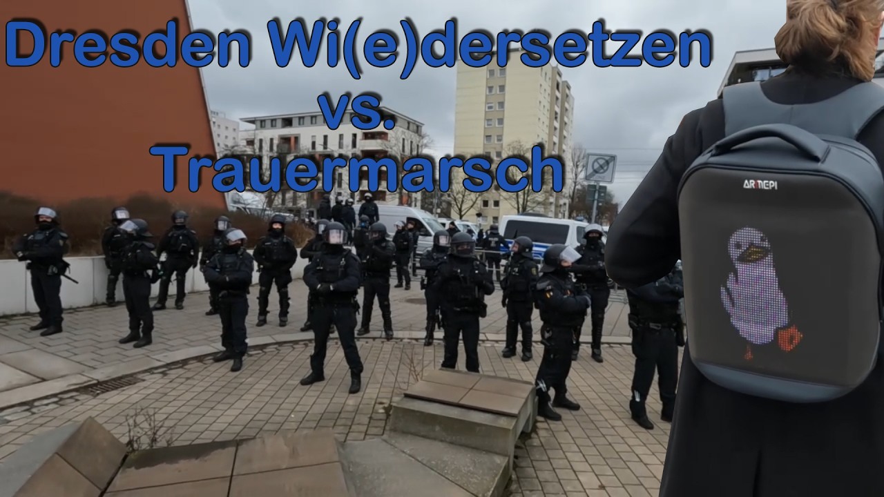 Dresden Wi(e)dersetzen + Dresden Gedenken Trauermarsch 14.02.26
