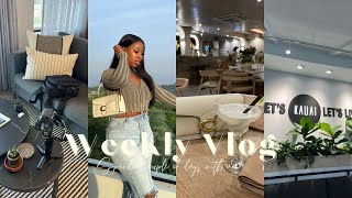 #weeklyvlog  : Life Lately, Brand Work, Unboxing, We are back at the Gym || South African YouTuber.