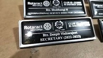 ACRYLIC BADGES | NANO PRINT | 9655994488