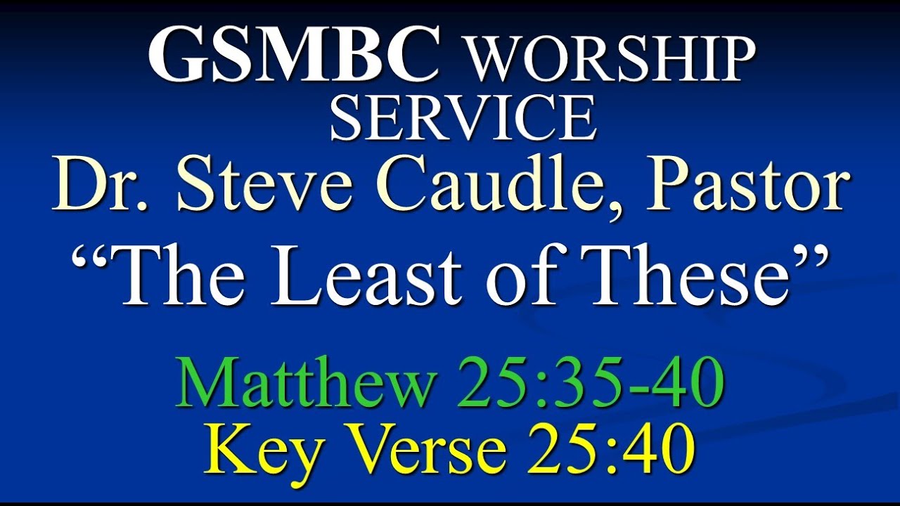 Matt 25 40 Meaning Matt 25 40 Meaning