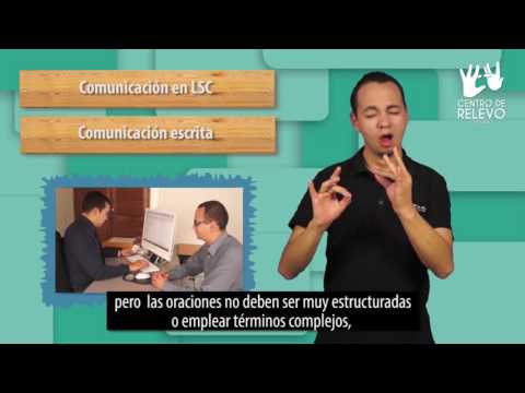 Video: 3 formas de comunicarse con una persona sorda y ciega