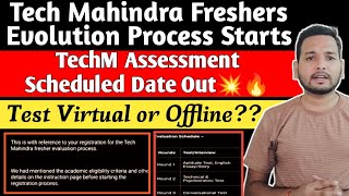 TechM Freshers Evolution Process | Registration Process | Test Scheduled Out | Onboarding Mail,OL,JL