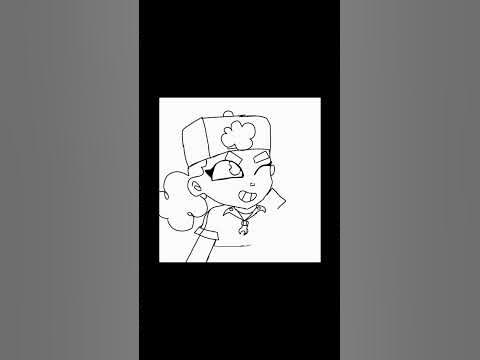 Рисую Мег с бравл старса. #бравл_старс #мег #люблювас - YouTube