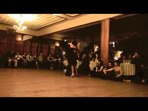 Luna Palacios & Santiago Steele dance 'Porteña Linda' at the Ukrainian in NYC