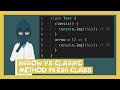 Arrow VS Classic Method in ES6 class