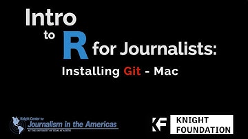 Installing Git for a Mac