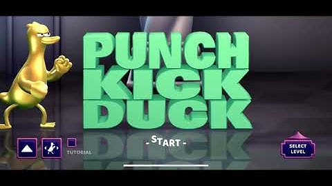 Punch Kick Duck Level 3/3 Difficulty - Full Playthrough by a 6 Year Old!