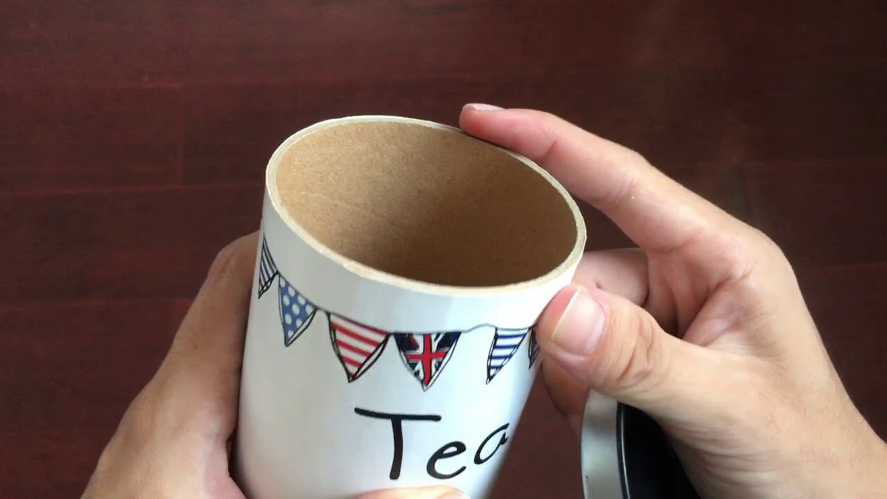 UK Red Tea Packaging Tube