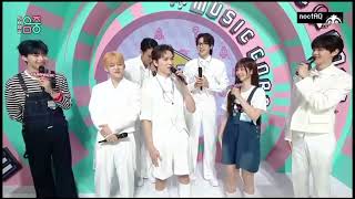 Interview with SEVENTEEN on MBC Music Core 240504 (auto sub)